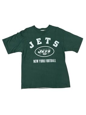 Vintage New York Jets Majestic T Shirt Mens Green 90s NFL